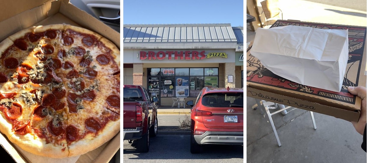 Brothers Pizza Menu